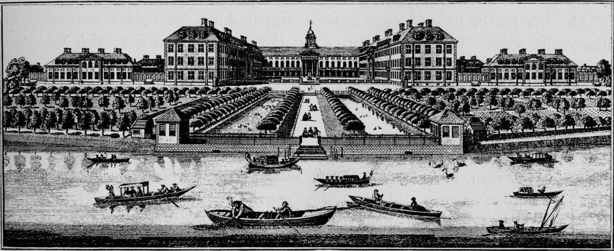 Hospital Real, Chelsea, c1890 1911 de Unbekannt