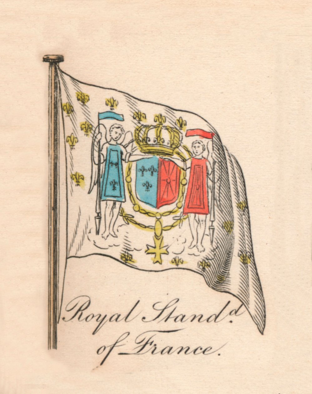 Padrão Real da França, 1838 de Unbekannt