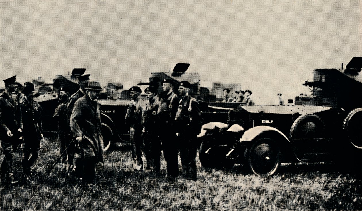 Royal Tank Regiment na Alemanha, 1918, 1945. de Unbekannt