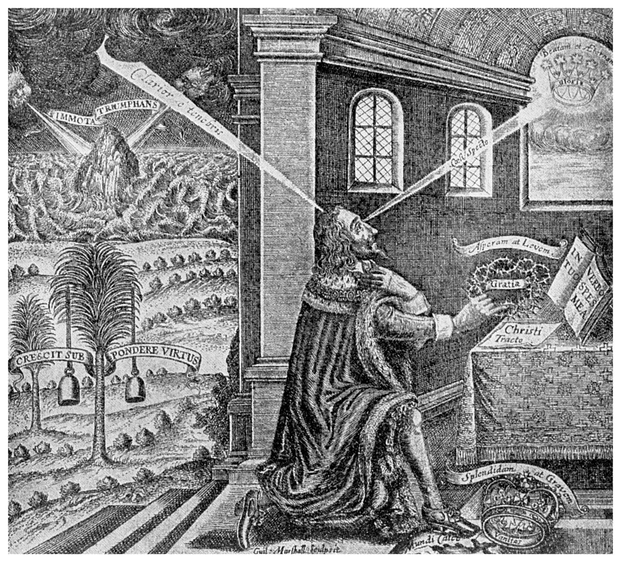 Prerrogativa real: página de título de Eikon Basilike, 1649 1956 de Unbekannt