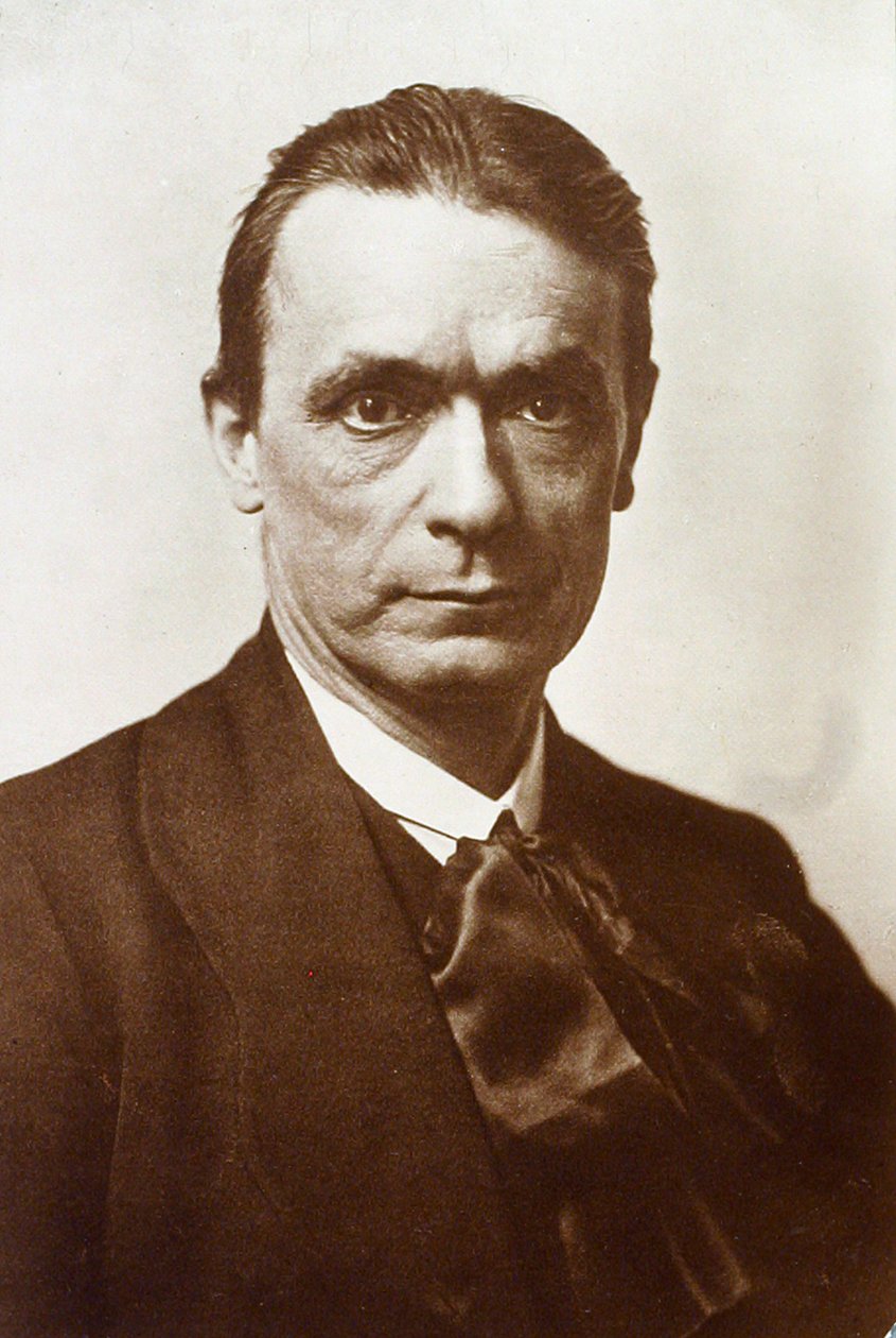 Rudolf Steiner, filósofo austríaco, pensador social e esoterista, 1916 de Unbekannt