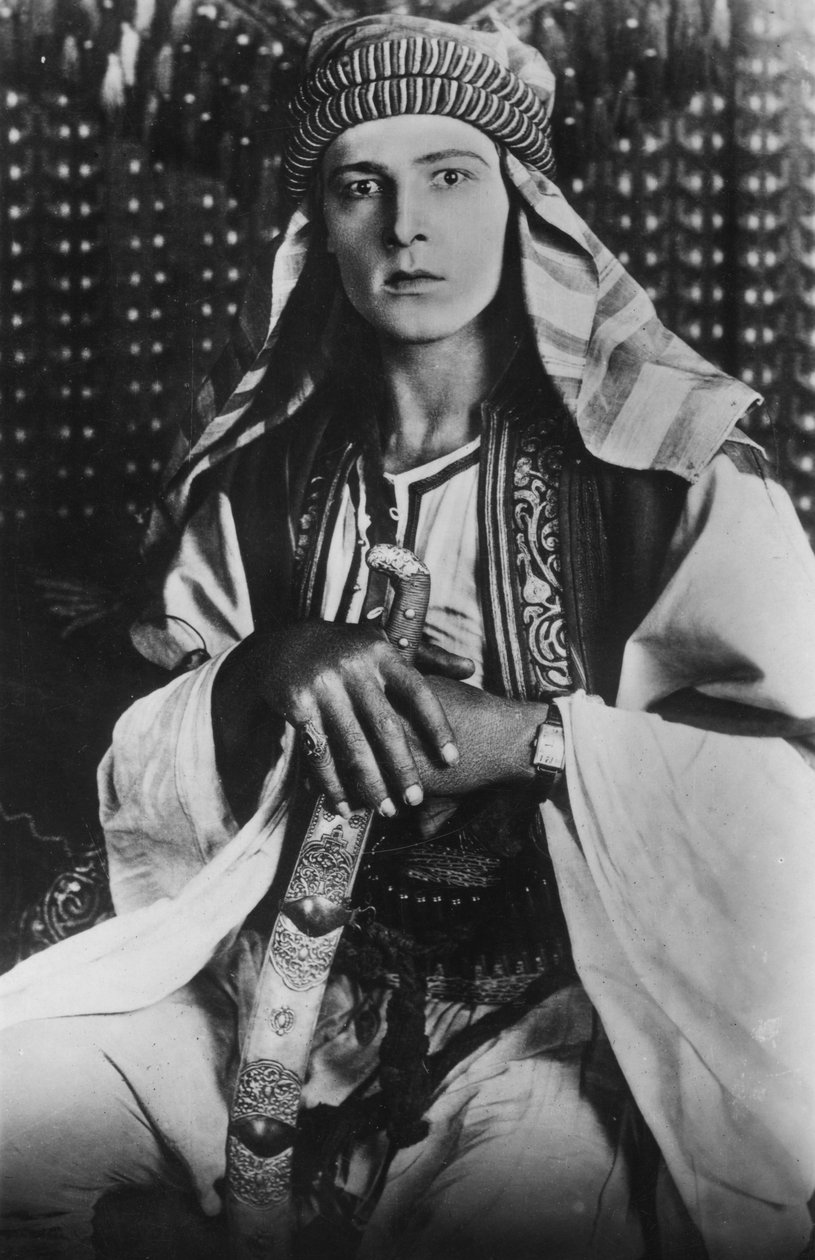 Rudolph Valentino 1895-1926 no Sheikh, 1921 de Unbekannt