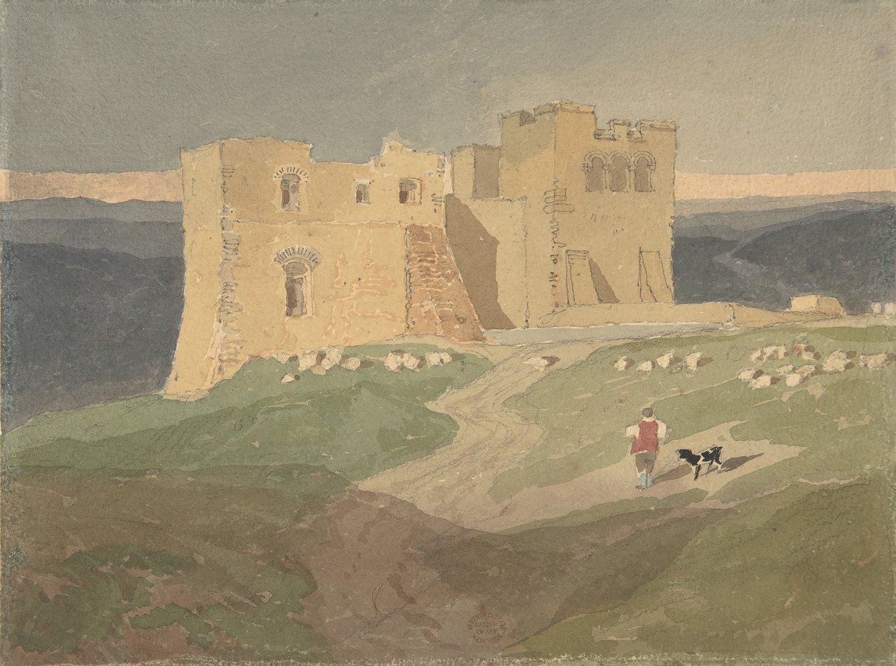 Castelo arruinado, 1802-42. de Unbekannt