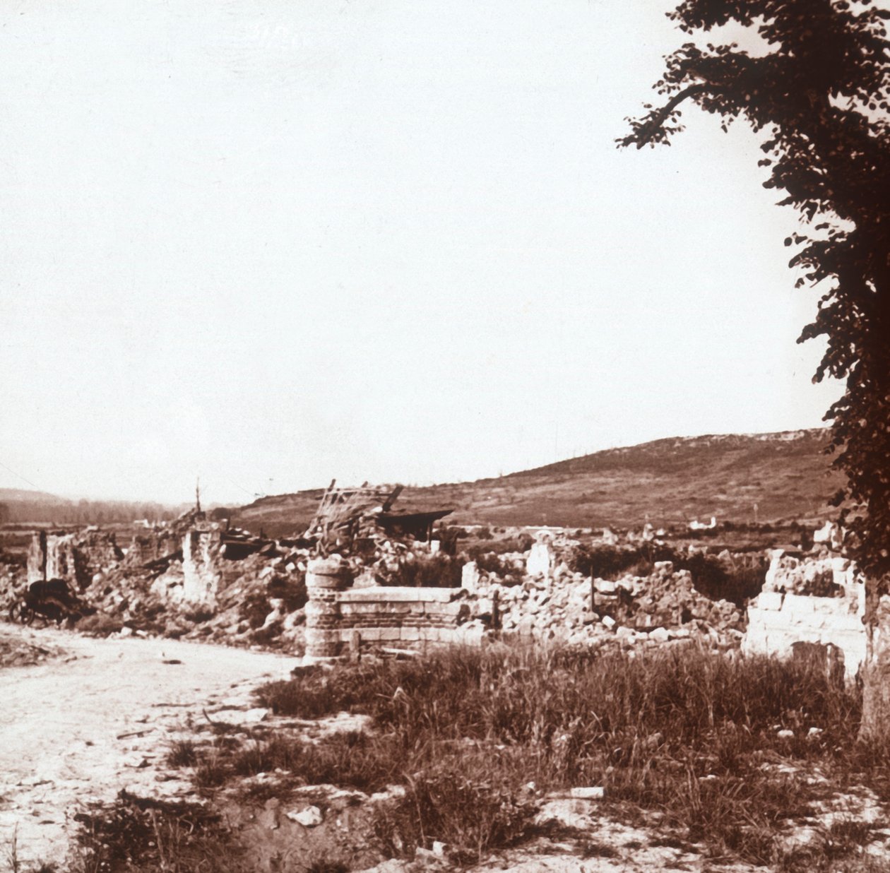 Ruínas, Chauny, norte da França, c1914-c1918 de Unbekannt