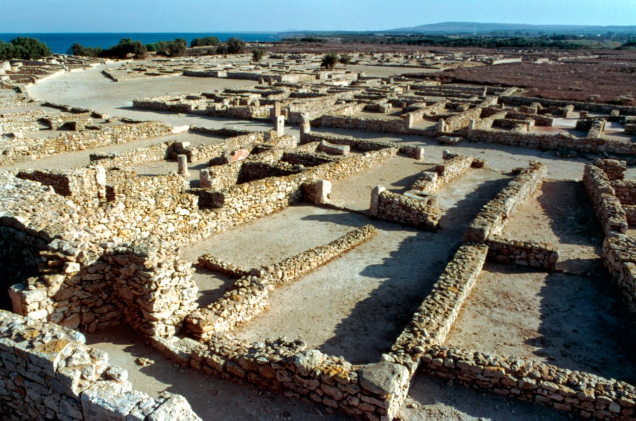 Ruínas, Kerkouane, Tunísia, século IV-III aC de Unbekannt
