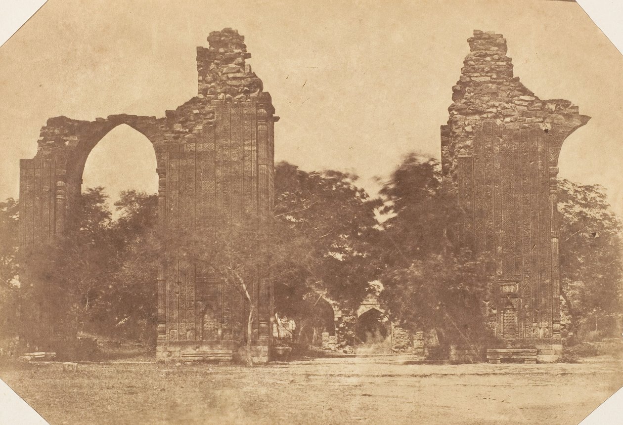 Ruínas em Old Delhi, 1850s. de Unbekannt