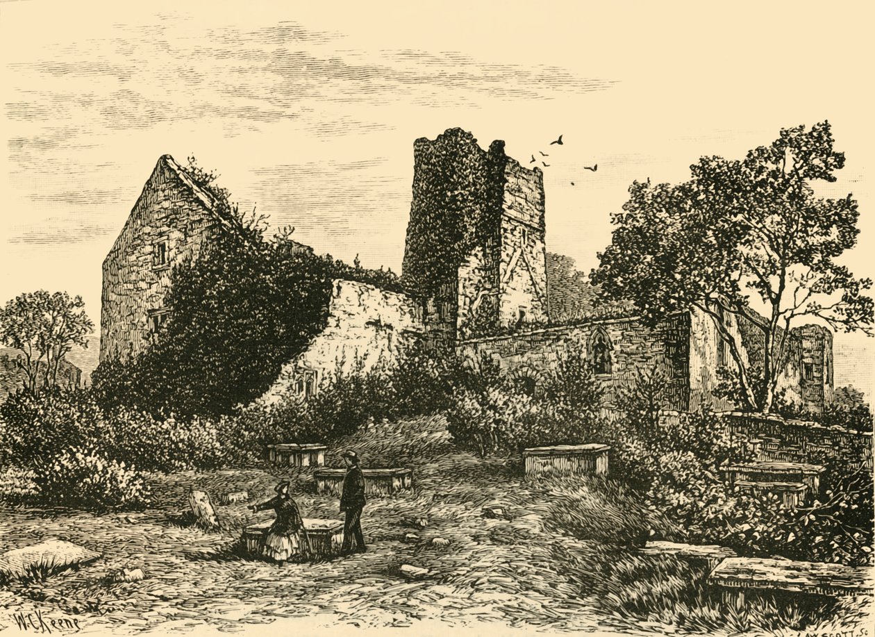 Ruínas perto de Rathmullen, 1898. de Unbekannt