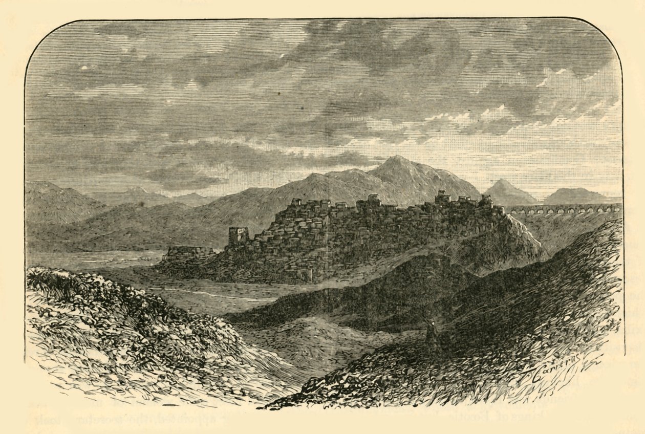 Ruínas de Tebas, 1890. de Unbekannt