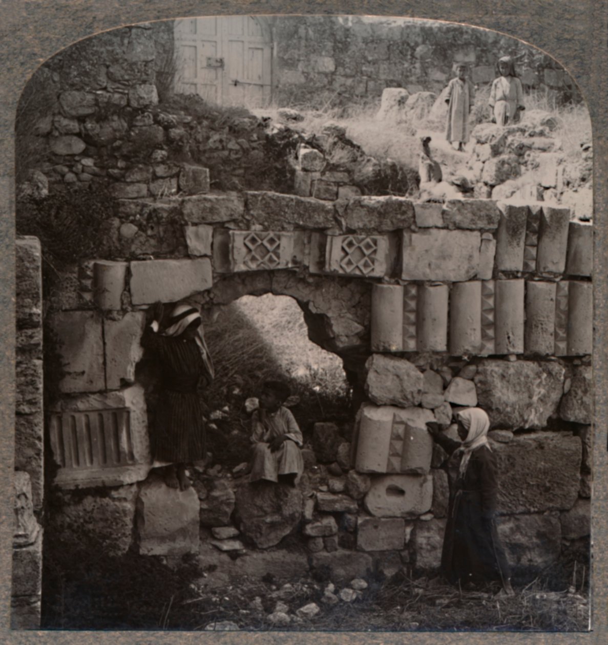 Ruínas da casa de Lázaro, c1900 de Unbekannt