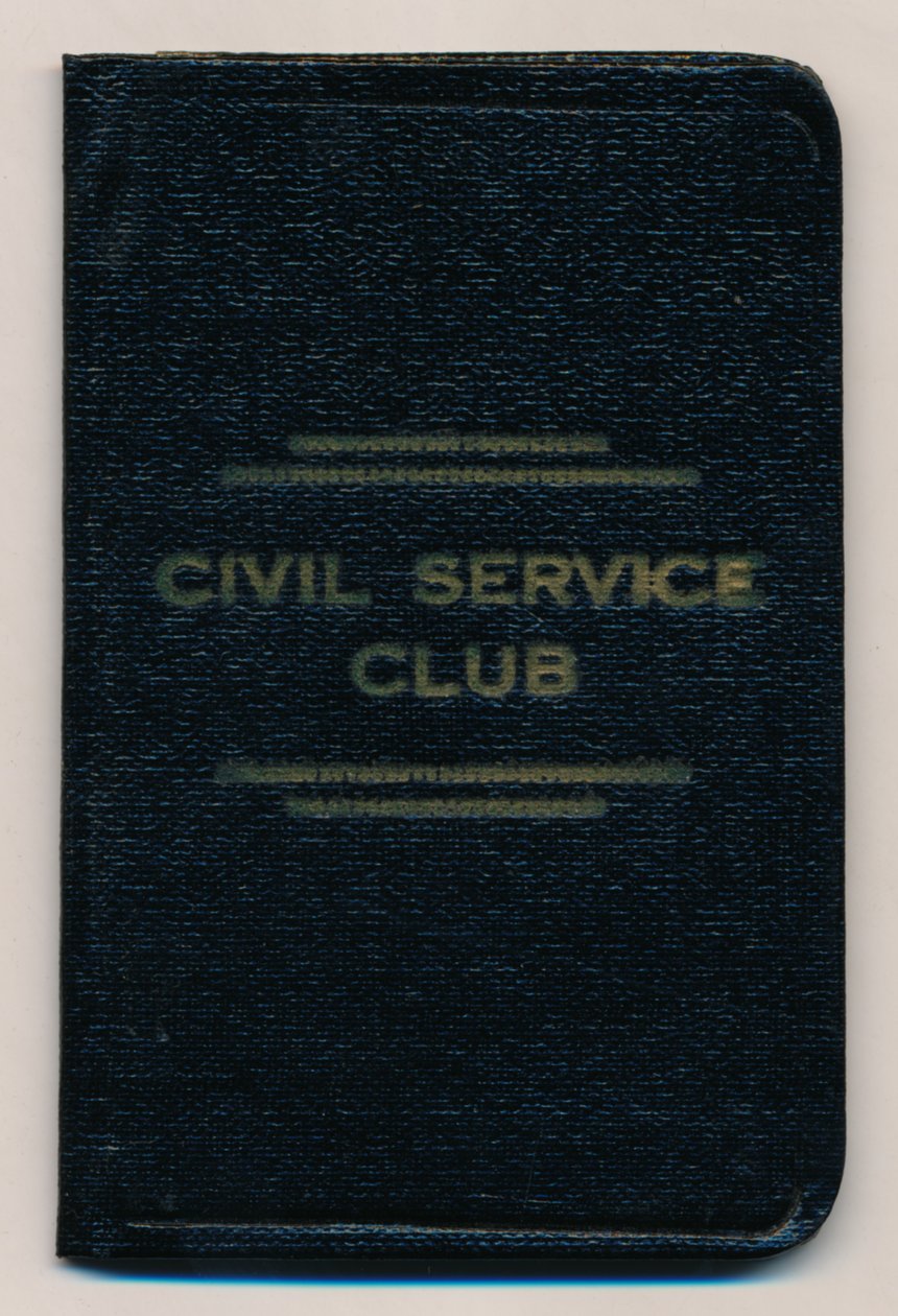 Regras do Clube da Função Pública, c1953 de Unbekannt