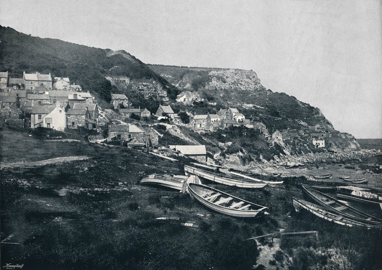 Runswick - a vila nos penhascos, 1895 de Unbekannt