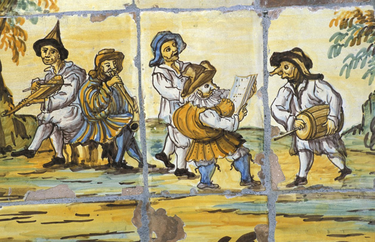 Concerto rural, Chiostro delle Clarisse, Nápoles, Campânia, Itália de Unbekannt