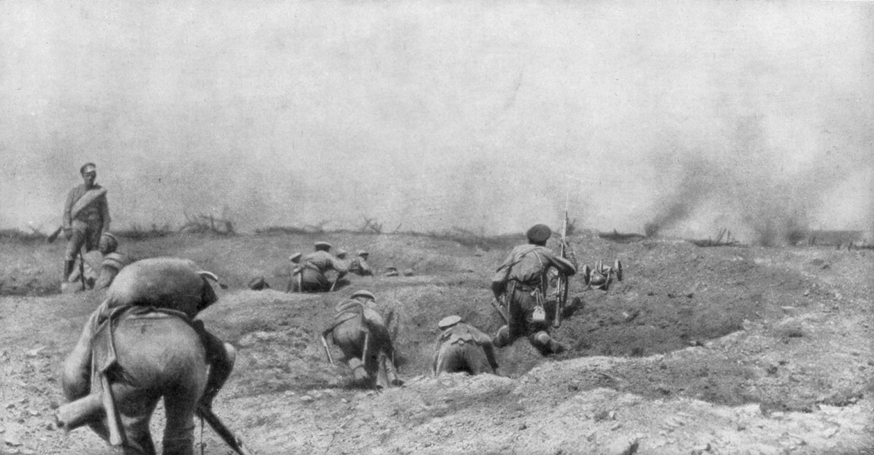 Ofensiva russa, Dzike Lani, Ternopil, Ucrânia, Primeira Guerra Mundial, 1 de julho de 1917 de Unbekannt