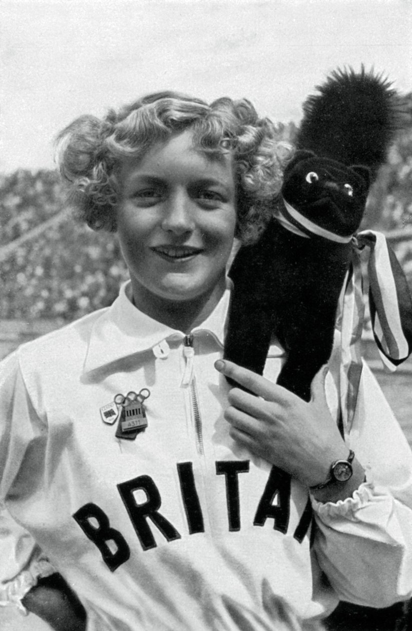 Ruthley Moris-Hancock, nadadora britânica, Jogos Olímpicos de Berlim, 1936 de Unbekannt