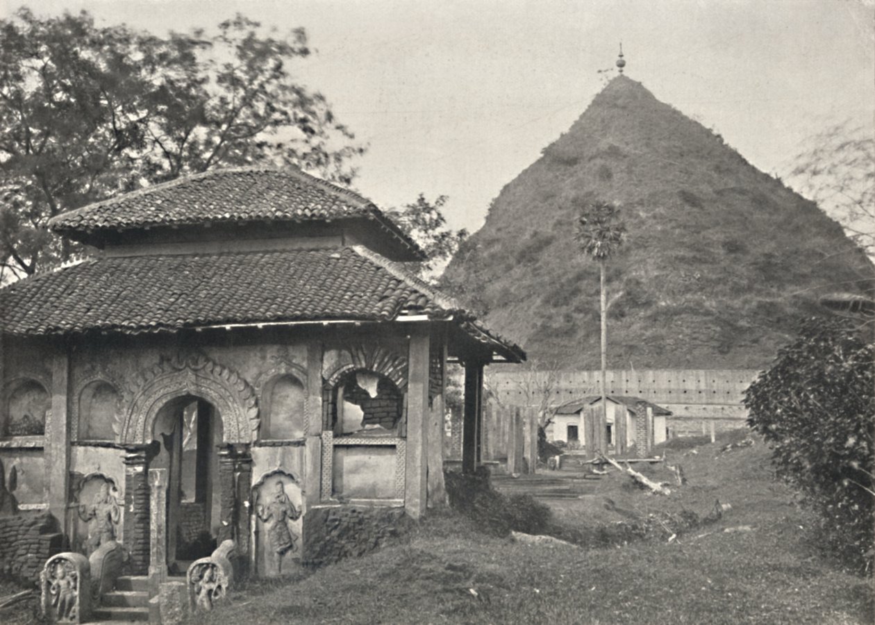 Ruwanwali Dagoba para Anuradhapura. Zona leste, 1926 de Unbekannt