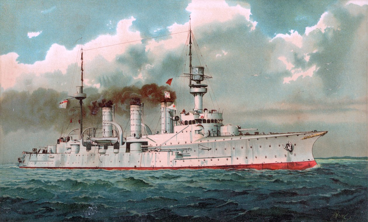 S.M. Grande cruzador Hansa. de Unbekannt