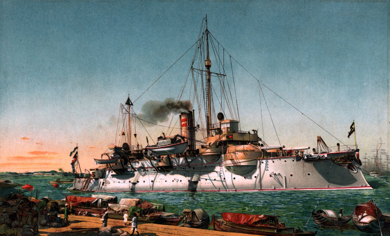 S.M. Navio blindado costeiro Beowulf de Unbekannt