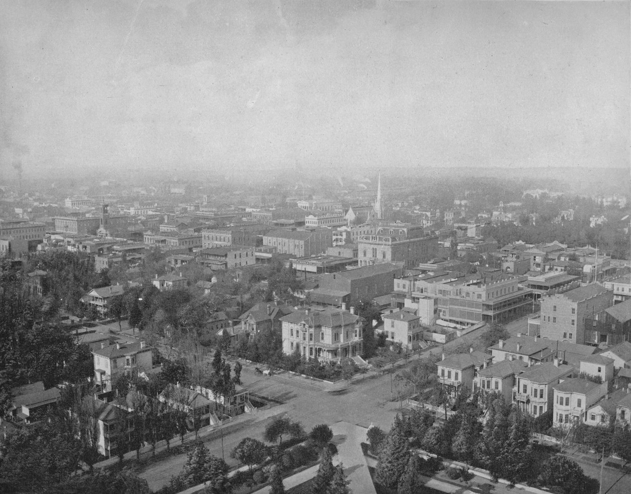 Sacramento, Cal., Da cúpula do Capitólio, c1897. de Unbekannt