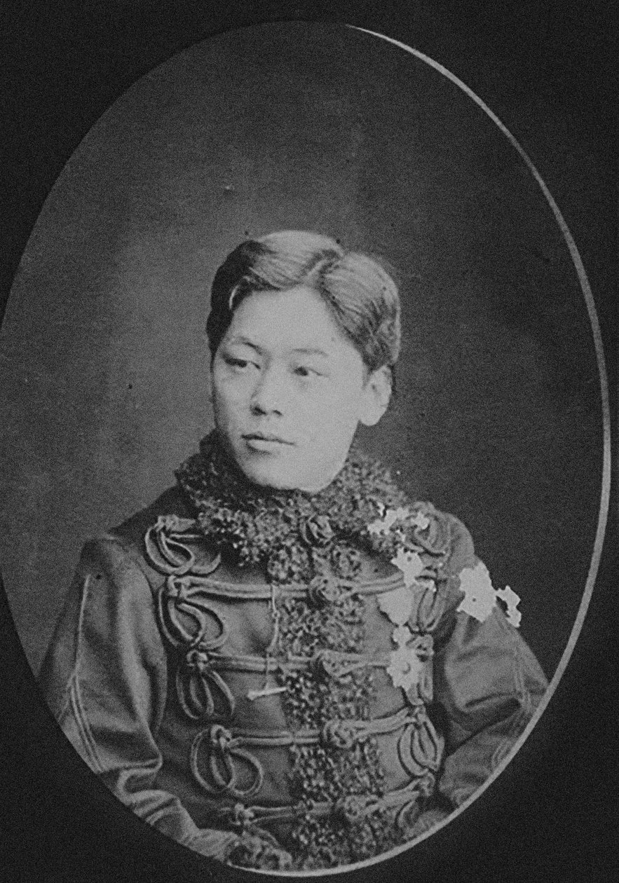 Sagen Ishizuka 1850-1909, aos 26 anos de idade, 1876. de Unbekannt