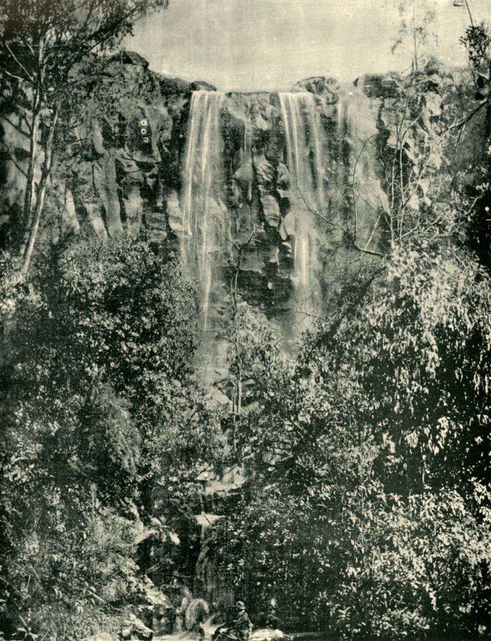 Sailors Creek Falls, Daylesford, 1901. de Unbekannt