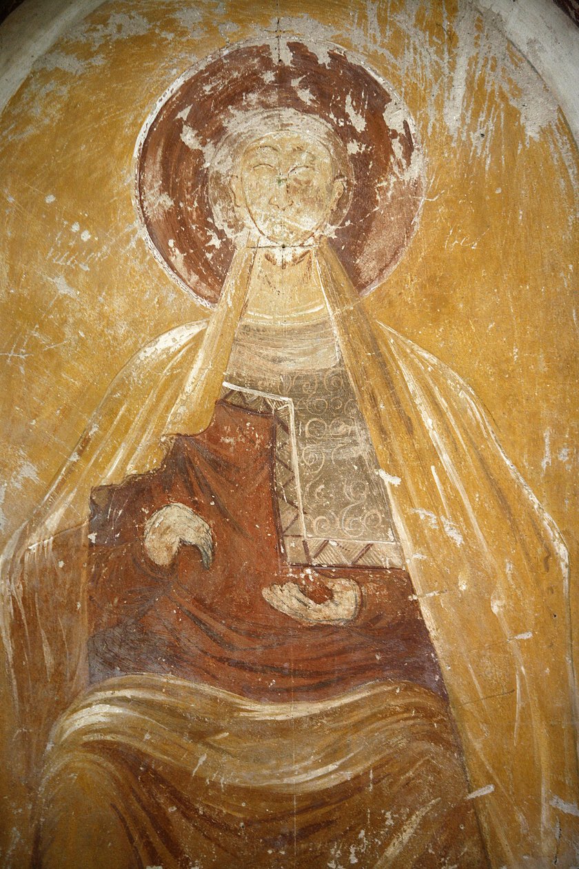 Pintura românica da abadia de Saint-Savin, Saint-Savin-sur-Gartempe, França de Unbekannt