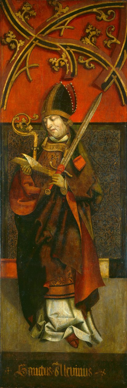 Santo Alcuíno, c. 15001525. de Unbekannt