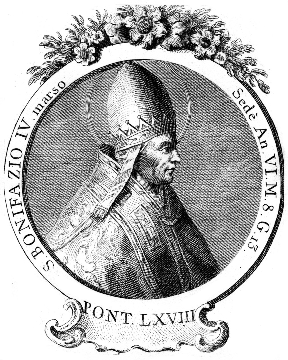 São Bonifácio IV, Papa da Igreja Católica de Unbekannt
