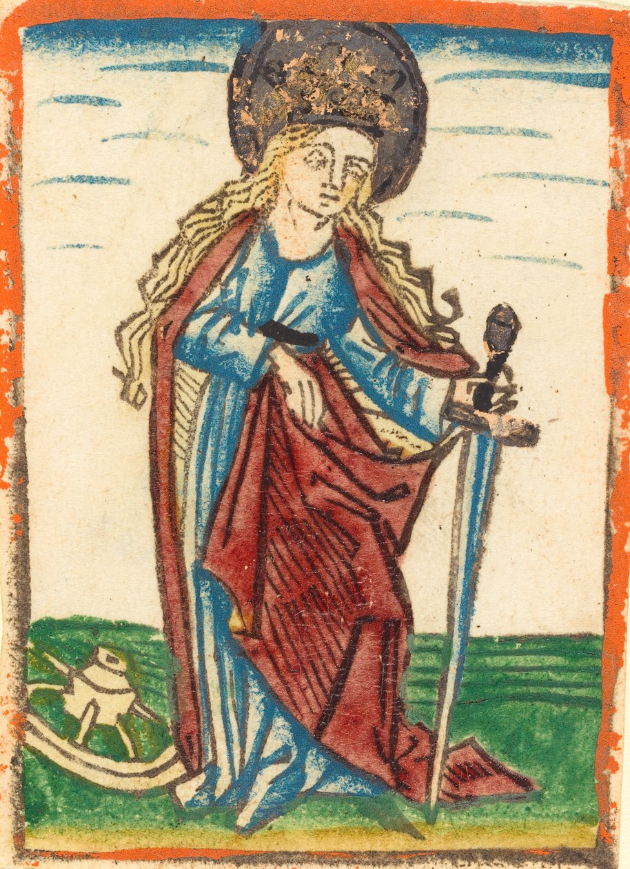 Santa Catarina, c. 1480. de Unbekannt
