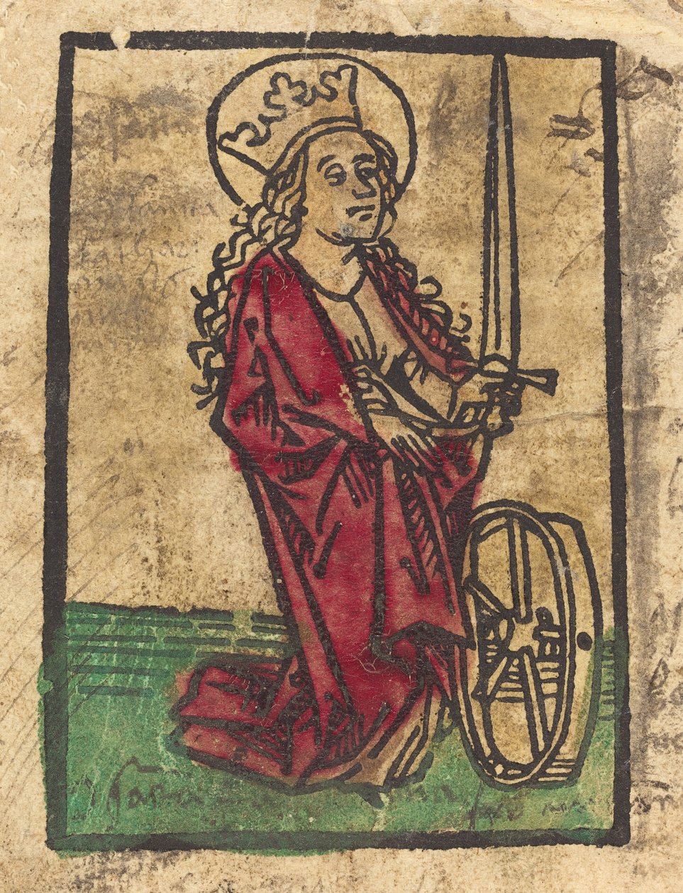 Santa Catarina de Alexandria, 14751485. de Unbekannt