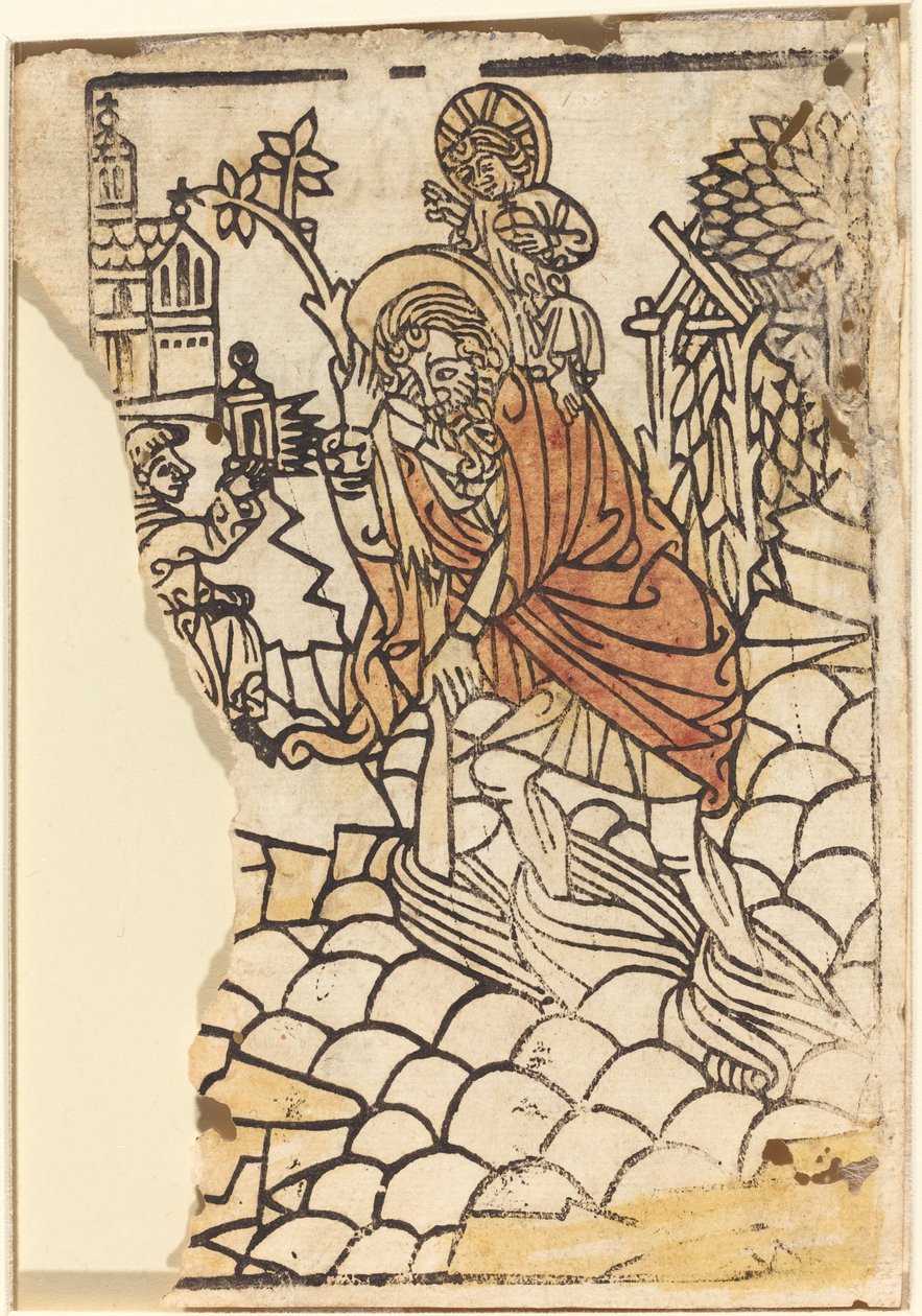 São Cristóvão [reto], c. 14501470. de Unbekannt