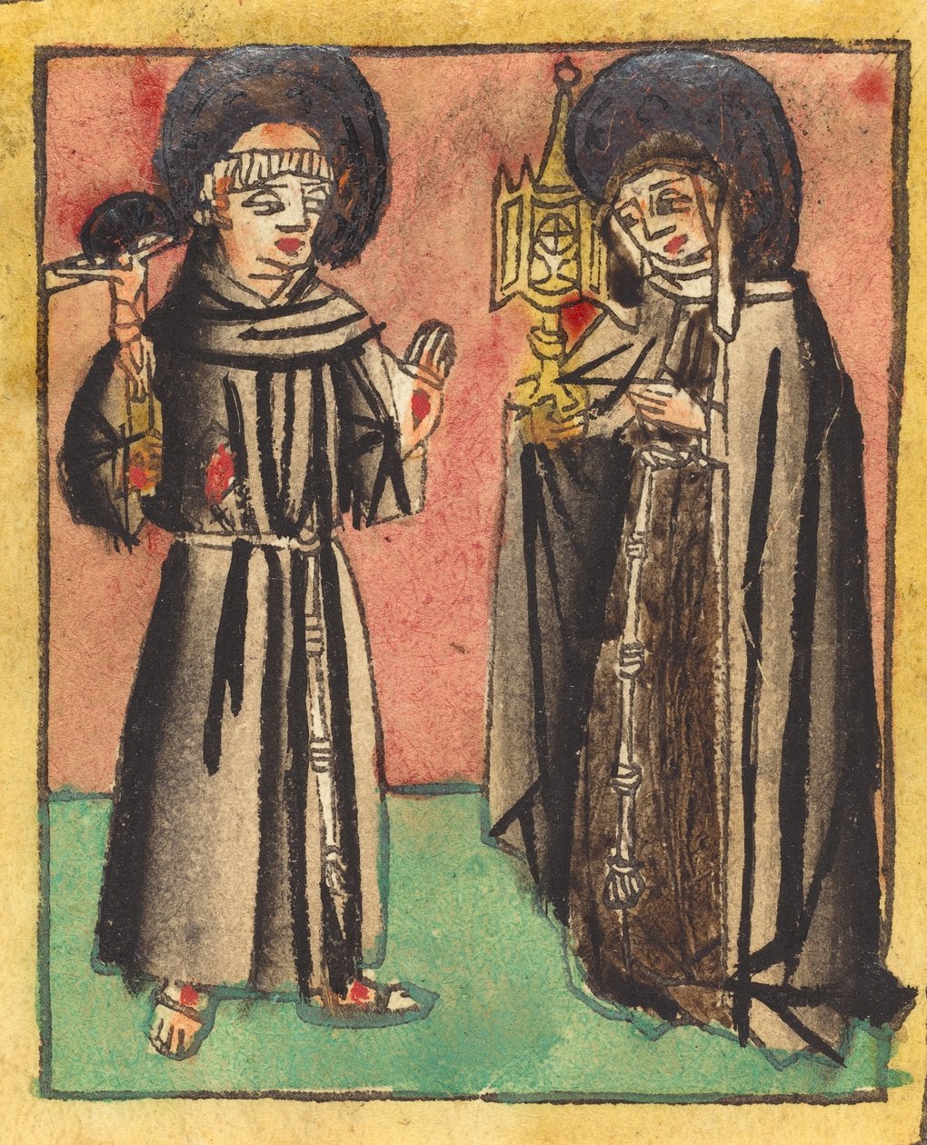 São Francisco e Santa Clara, 14501470. de Unbekannt