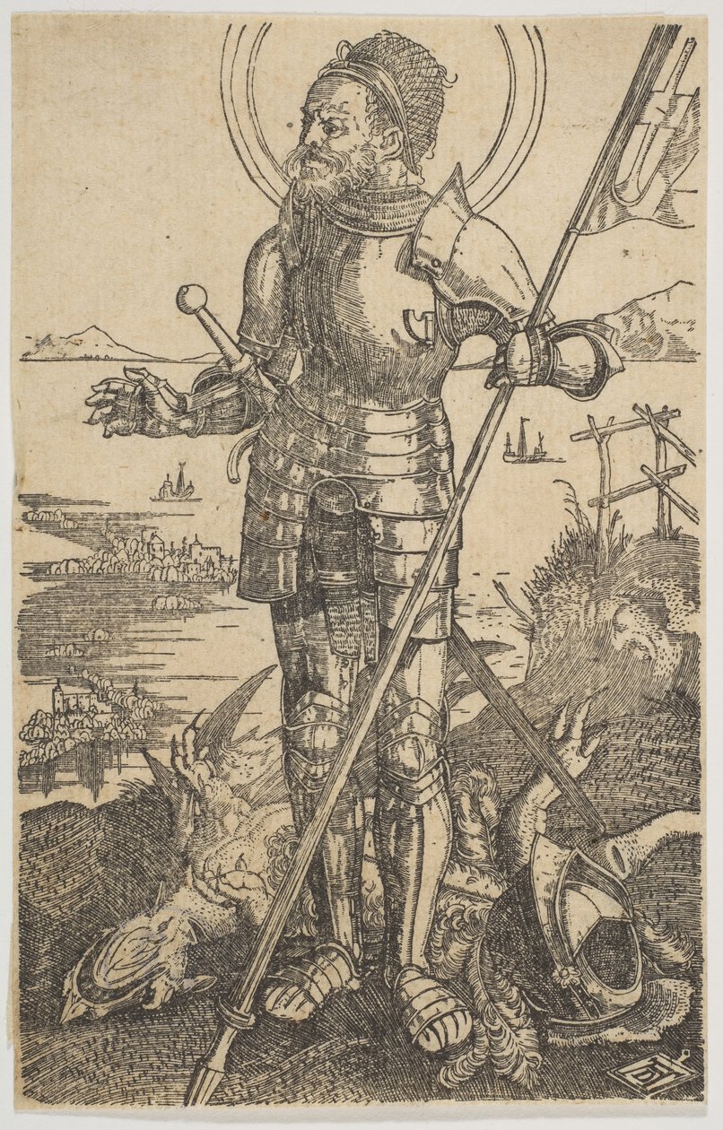 Saint George Standing copy.nd de Unbekannt