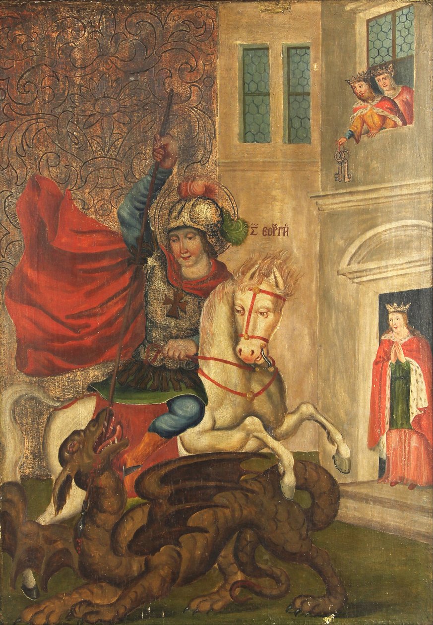 São Jorge e o dragão de Unbekannt