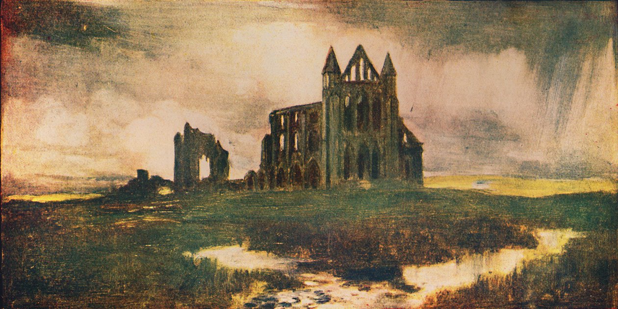 Abadia de Saint Hildas, Whitby, 1912 de Unbekannt