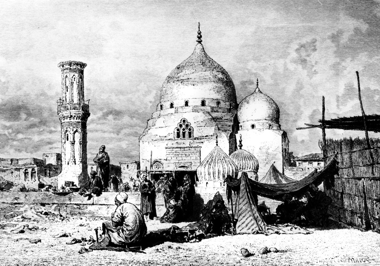 Mesquita de Saint Ibrahim, Dessouk, Egito, 1880 de Unbekannt