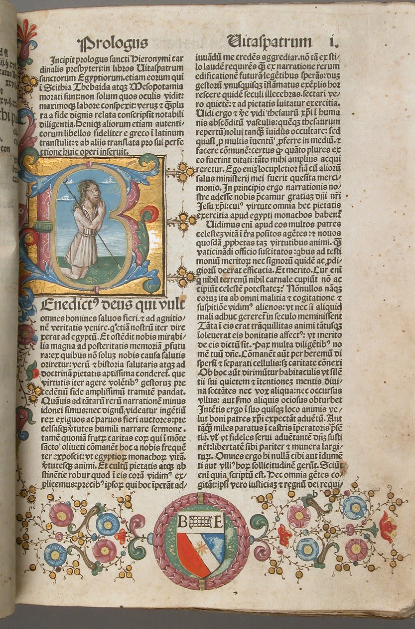 Vidas dos Padres de São Jerônimo, 1483. de Unbekannt