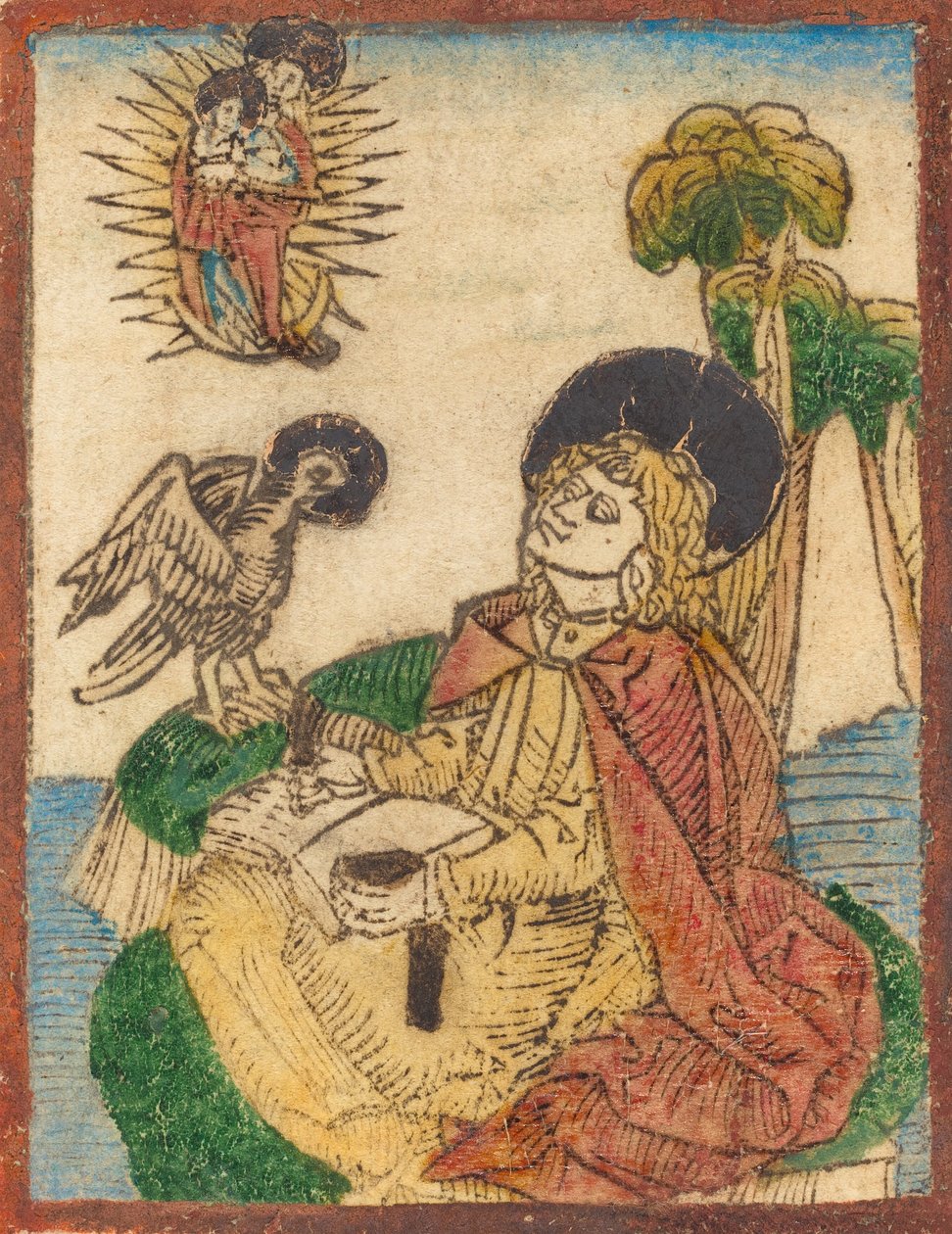 São João na Ilha de Patmos, 14801490. de Unbekannt