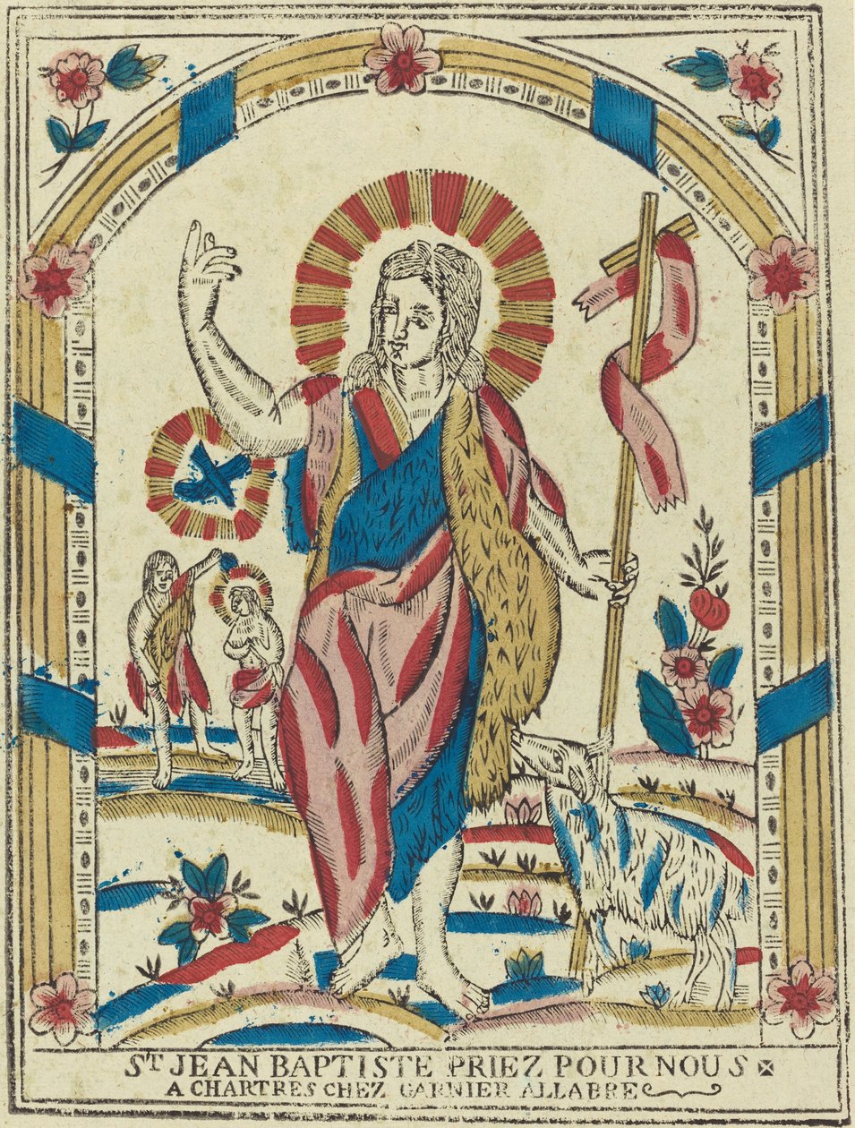 São João Batista rogai por nós, c. 1820. de Unbekannt