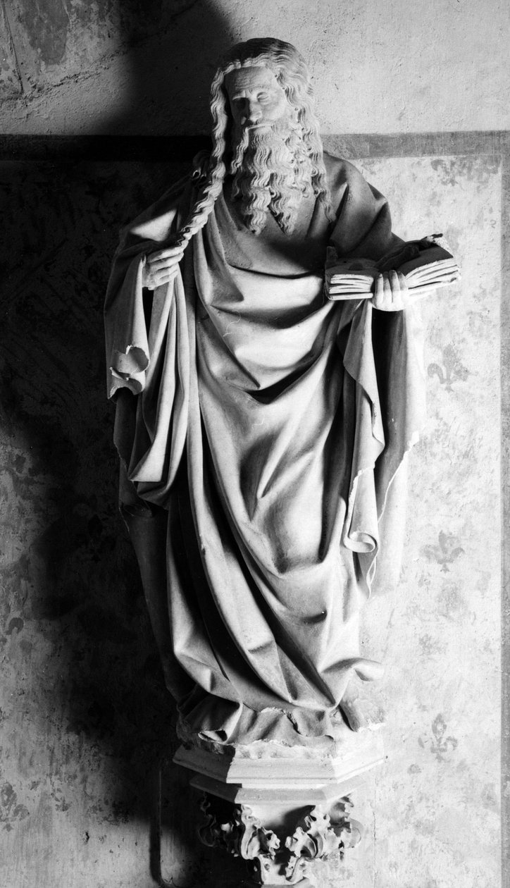 São João Batista Escultura atribuída a João de Huerta (1414-1461). 1448 Dim. 130 cm Igreja do Colegial São João Baptista de Rover em Plain (Cote d