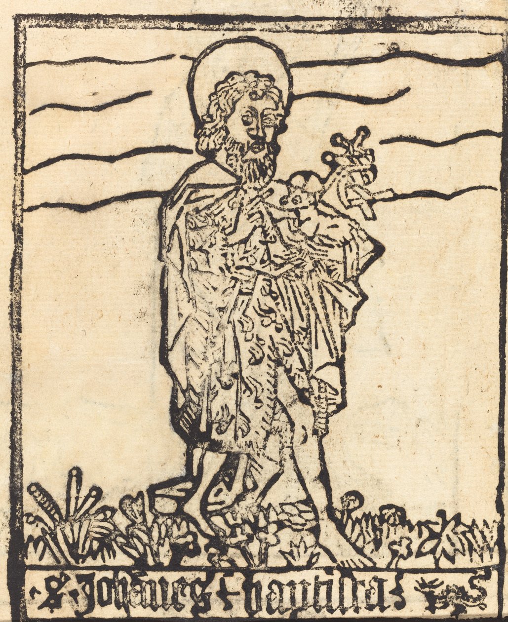 São João Batista [reto], provavelmente 14601480. de Unbekannt