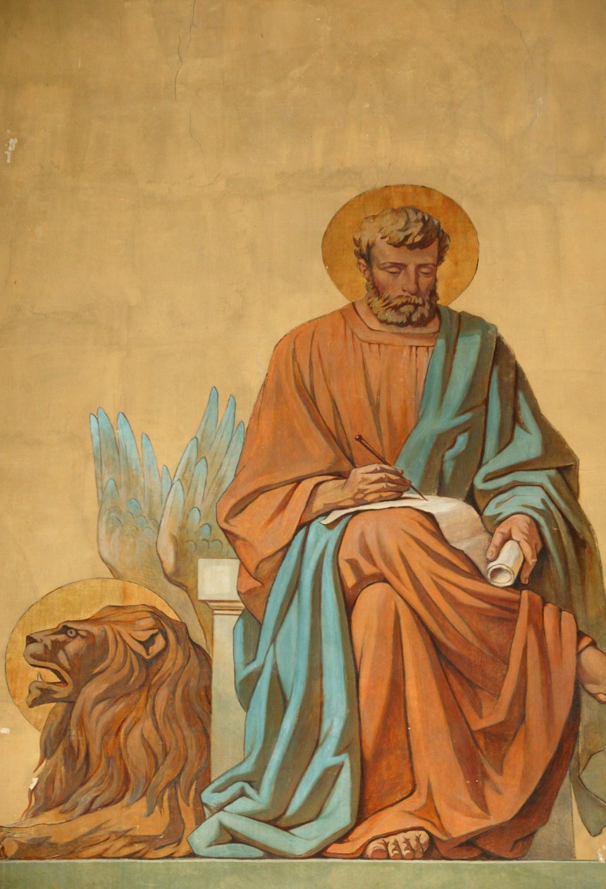 Saint Mark. Igreja de Saint-Didier Voreppe França de Unbekannt
