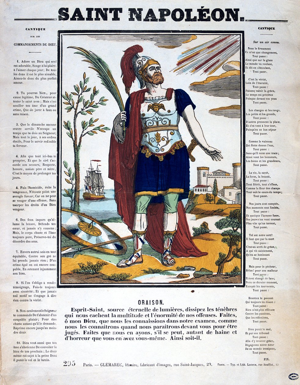 São Napoleão, século XIX de Unbekannt