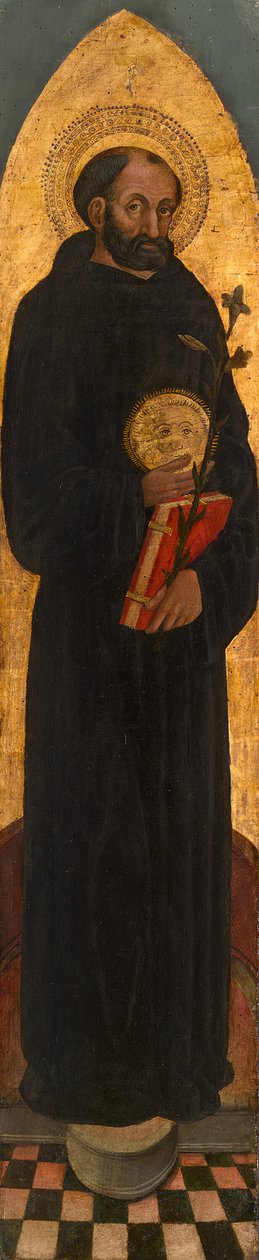 São Nicolau de Tolentino de um retábulo agostiniano, 145075. de Unbekannt
