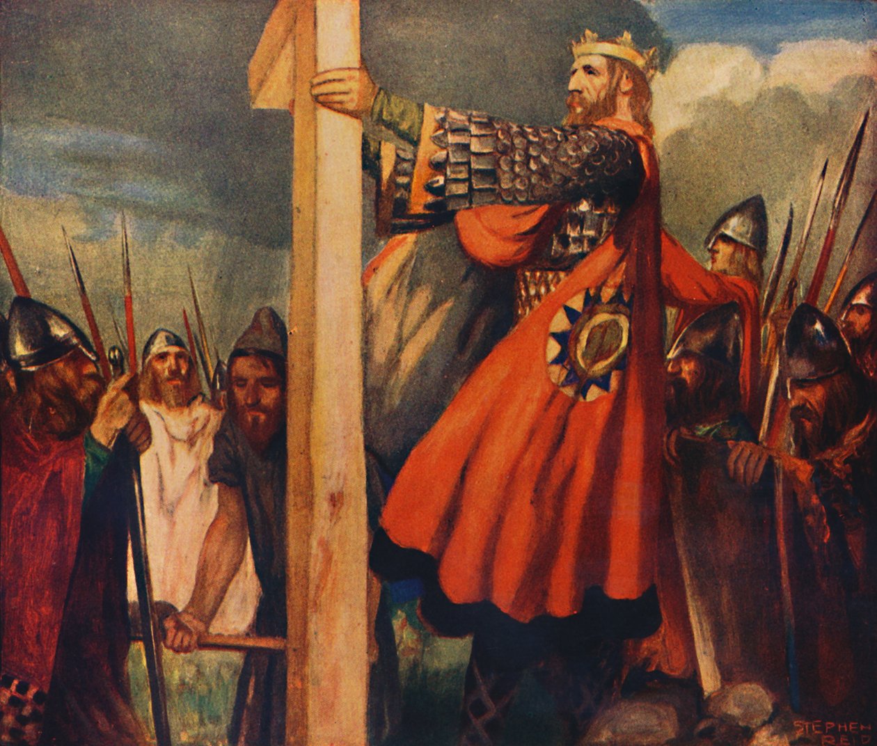 São Oswald em Hevenfelth, 1912 de Unbekannt