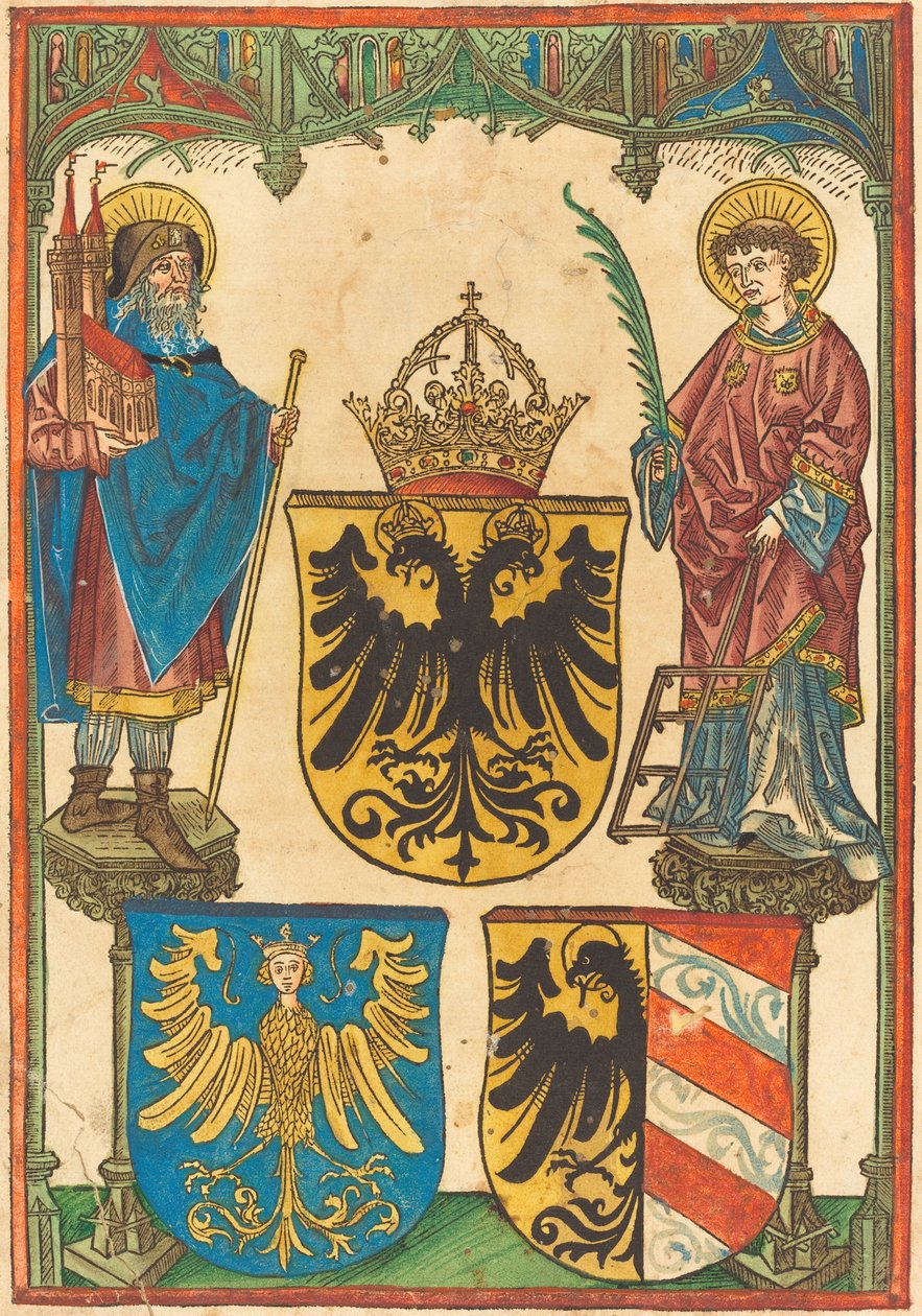 São Sebaldo e São Lourenço, c. 1480. de Unbekannt