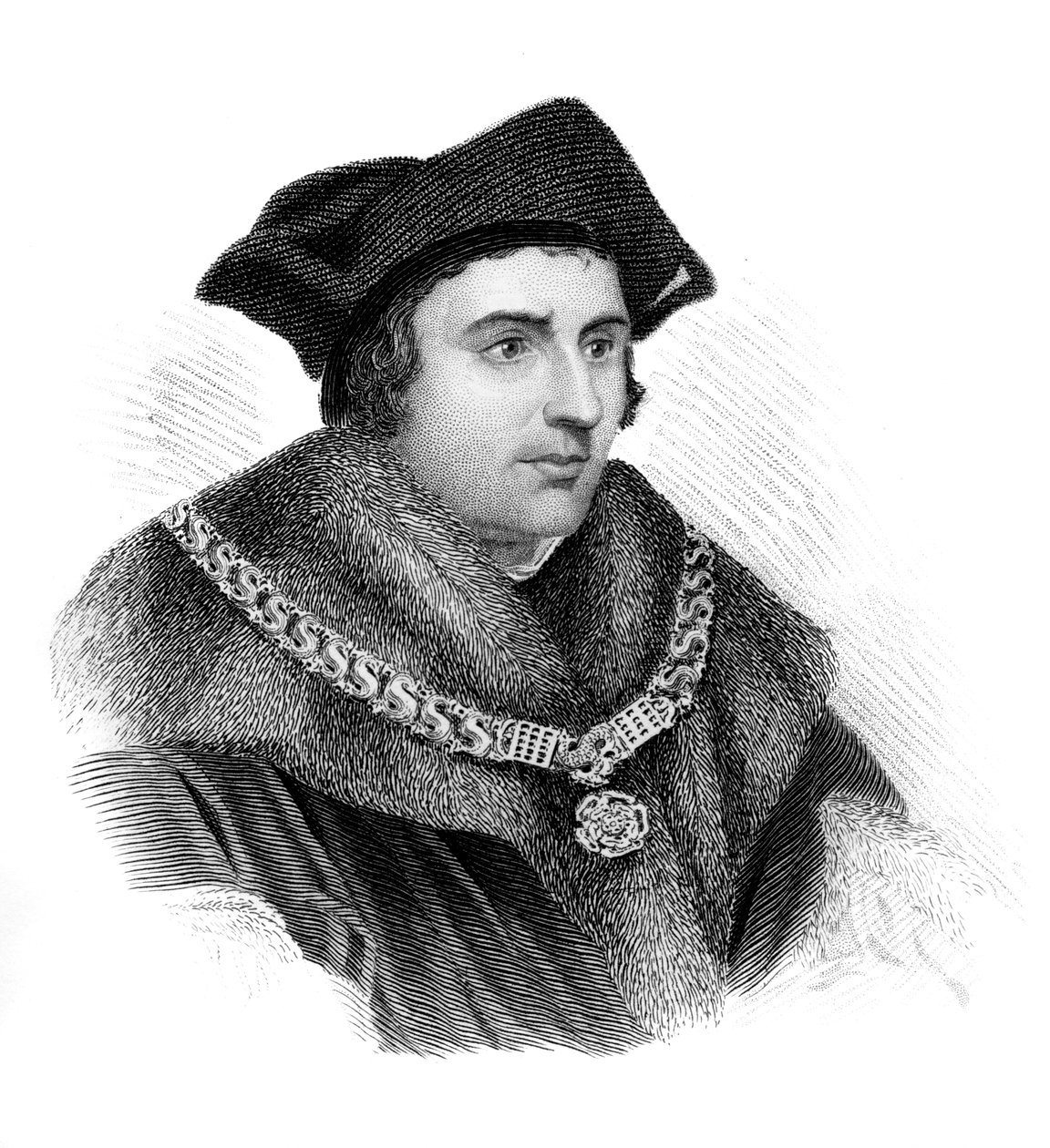 São Sir Thomas More, político inglês, estudioso e mártir, c1850 de Unbekannt