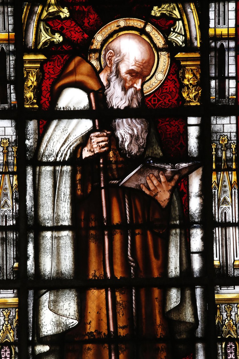A igreja de Sainte-Clotilde. St. Paul