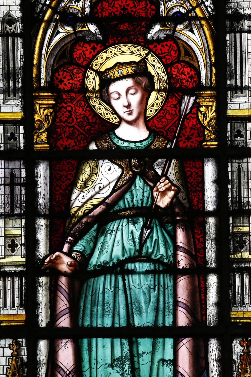 A igreja de Sainte-Clotilde. Sainte-Ursule. de Unbekannt