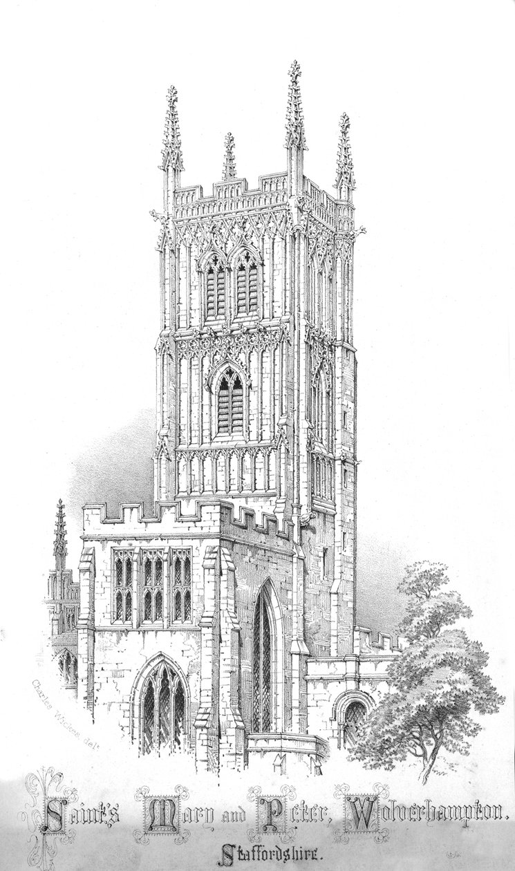 Santos Maria e Pedro, Wolverhampton. Staffordshire, c1850s de Unbekannt