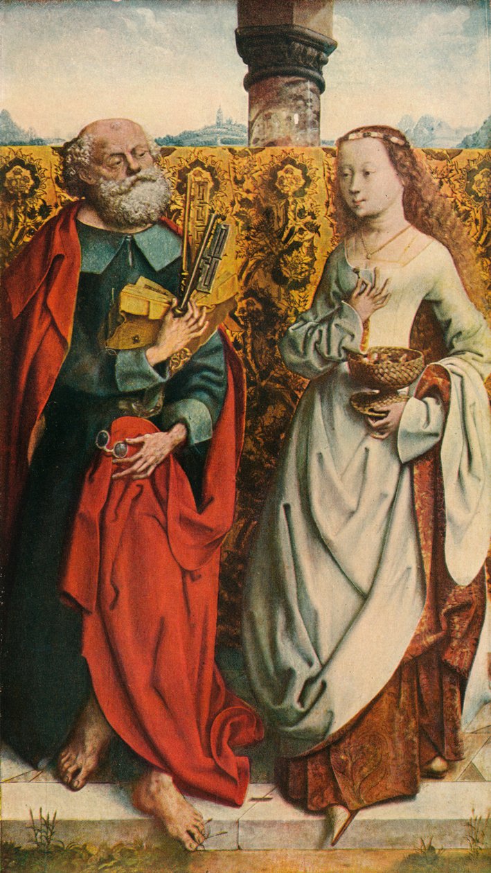 Santos Pedro e Dorothy, c1505, 1909 de Unbekannt